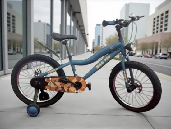 صورة دراجة مع كشاف مقاس 20,16,14